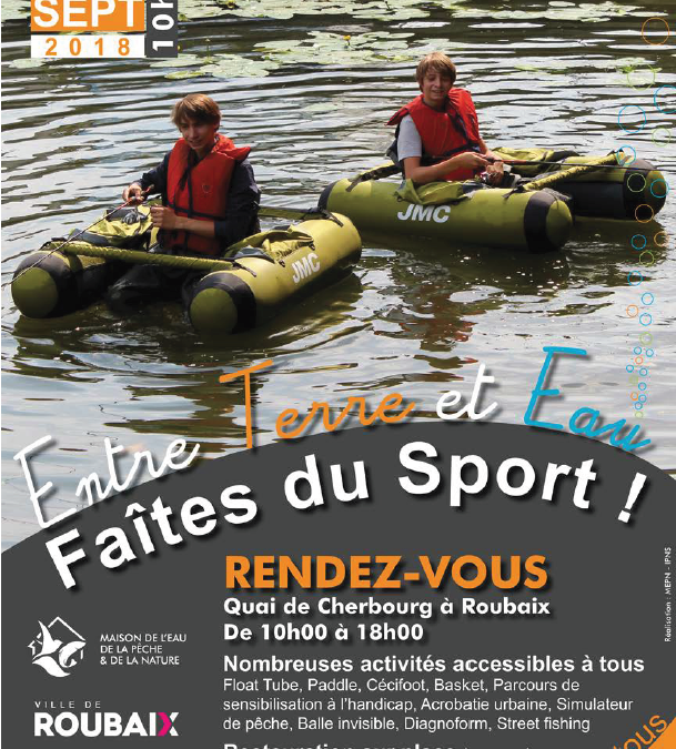 L’IRFO sera à Roubaix le 23/09 pour la fête du Sport !