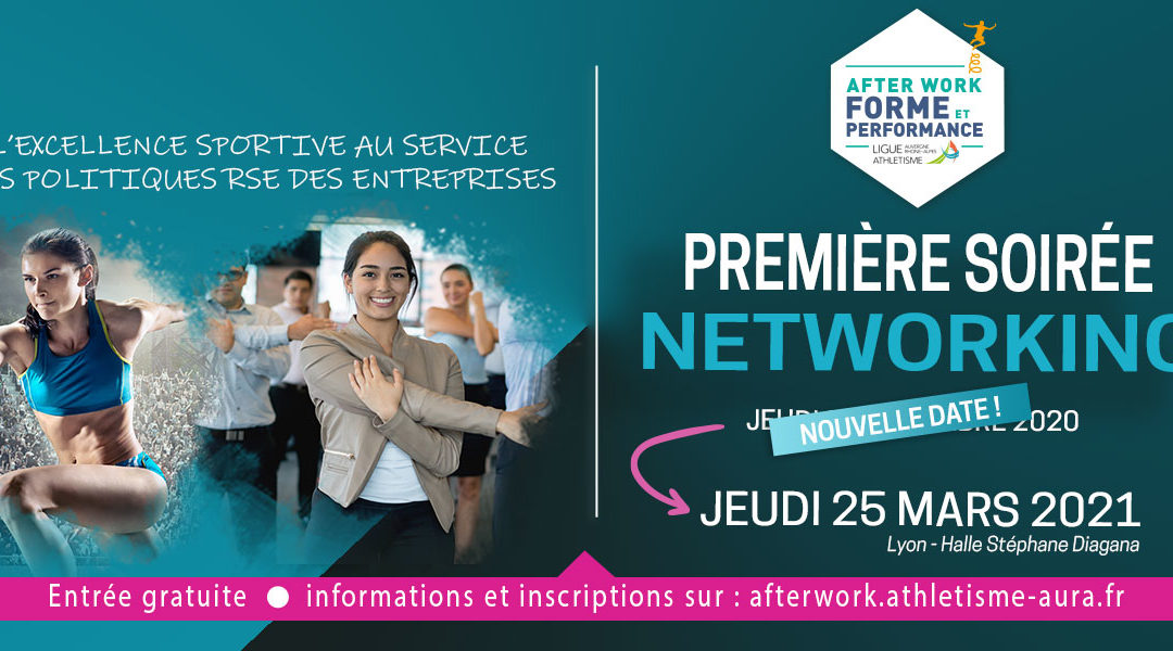 AFTER WORK FORME & PERFORMANCE A LYON : date reportée