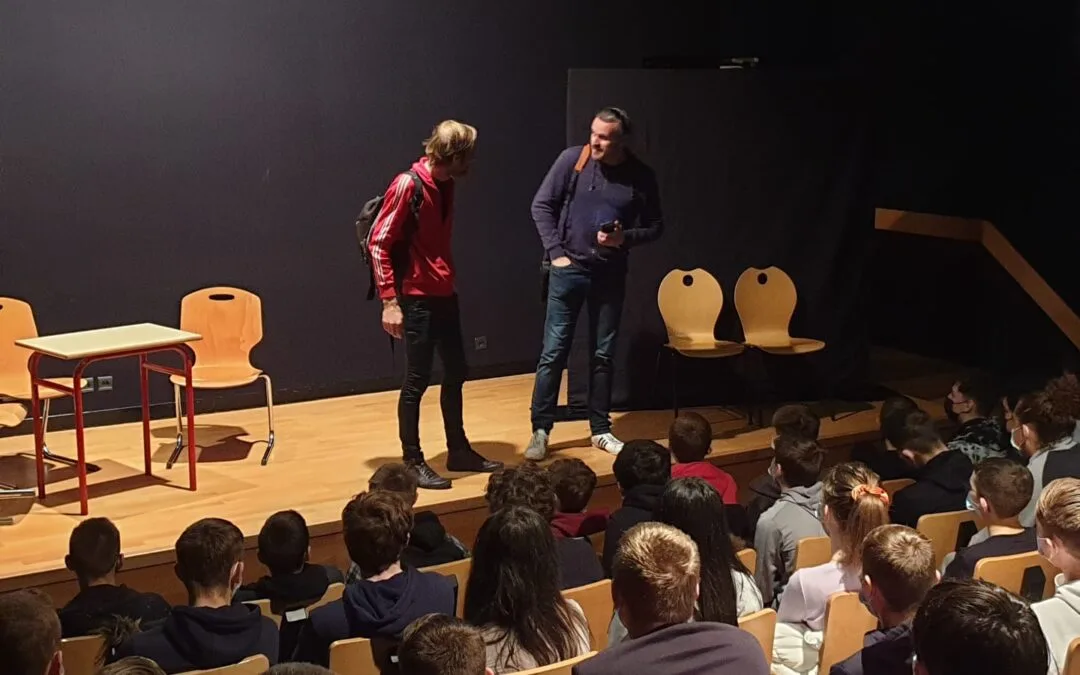 L’IRFO a proposé 3 interventions théâtrales dans le cadre du projet « Bien dans mon lycée, Bien dans mes baskets ! »
